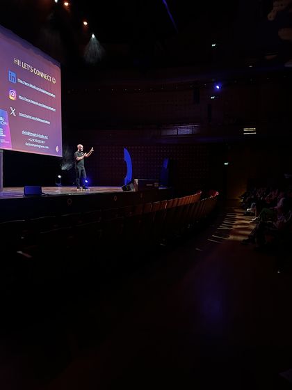 Dado Van Peteghem speaking at OM Conference